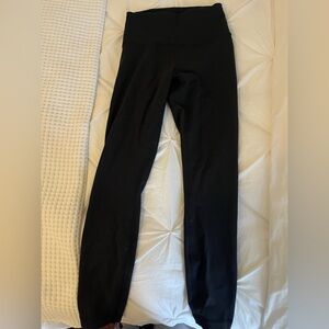 Lululemon Wunder Train Curve Black Leggings